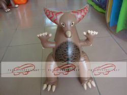 Peque�a mascota hinchable promocional