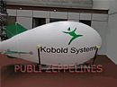 Zeppelin 4 m pvc Kobold