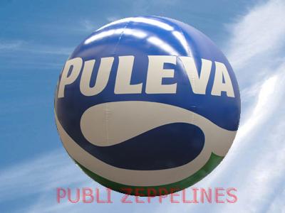 Esfera para publicidad PVC 3.5 m Puleva