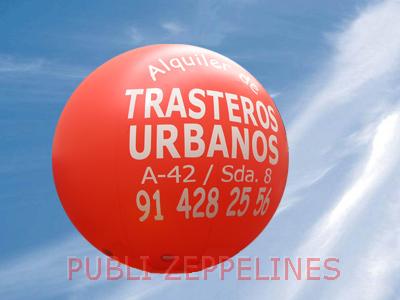Esferas PVC 3.5 m Trasteros Urbanos