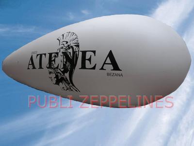 Zepelim dirigvel 6m PVC Disco Atenea