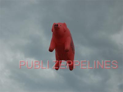Zepelim dirigvel com forma de porco 6m Maxicarne