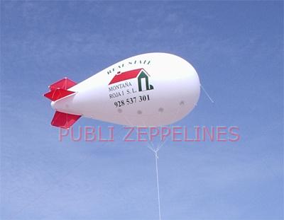 Zepelim dirigvel PVC Inmobiliaria Montaa Roja