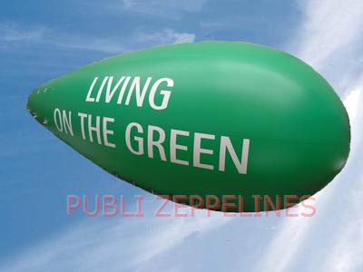 Zepelim dirigvel 9m PVC Las Colinas de Campoamor