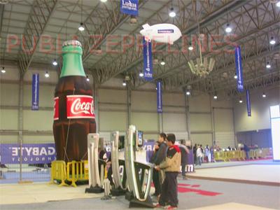 Zepelim dirigvel RC 2.5m Caixa Galicia