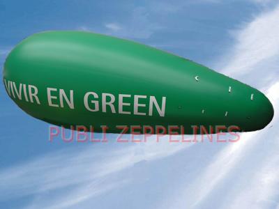Zepelim dirigvel 9m PVC Las Colinas de Campoamor