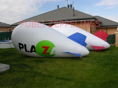 Zepelim dirigvel 6m PVC Plaza