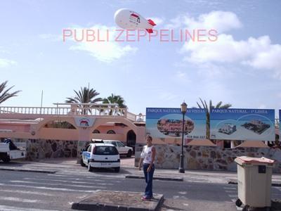 Zepelim dirigvel 5m PVC Inmobiliaria Montaa Roja