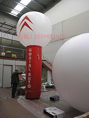 T�tem inflable 5 m Genial Auto