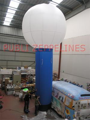 T�tem inflable 8.5 m