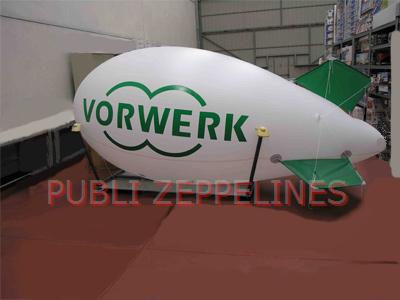Zepelim dirigvel 4m PVC Vorwerk