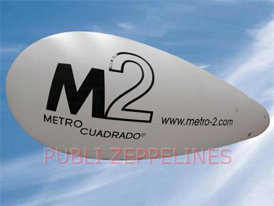 Zepelim dirigvel 6m nylon M2