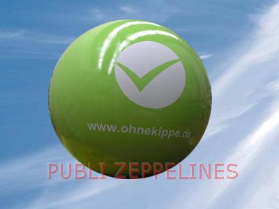 Balo publicitrio PVC 3,5m Ohnekippe