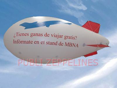 Zepelim dirigvel 4m PVC MBNA