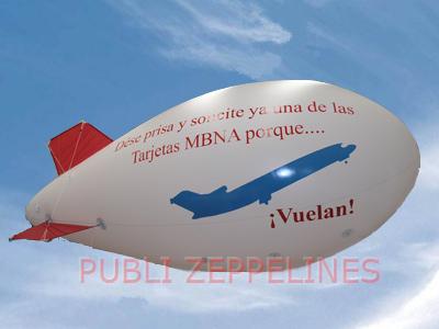 Zepelim dirigvel 4m PVC MBNA