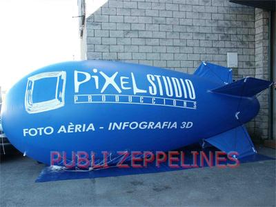 Zepelim dirigvel 6m nylon Pixel Studio