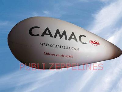 Zepelim dirigvel 5m PVC Camac SA
