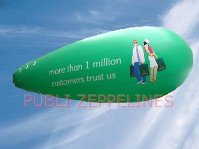 Zepelim dirigvel NYLON -7.5m Fund-Grube