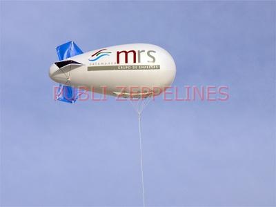 Zepelim dirigvel 6m nylon Proyectos Ingeniera Salamanca