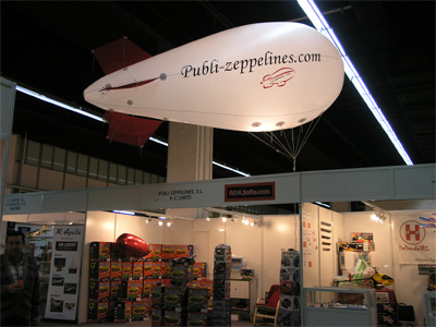 Zepelim dirigvel 5m PVC Publi-Zepelim dirigveles