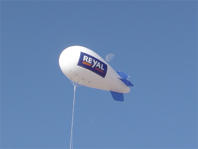 Zepelim dirigvel 5m PVC Reyal