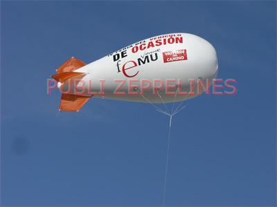 Zepelim dirigvel 5m PVC Feria Valverde