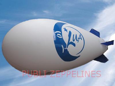 Zepelim dirigvel 5m PVC Lua