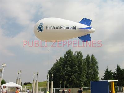 Zepelim dirigvel 5m PVC Real Madr