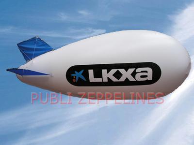 Zepelim dirigvel 5m PVC La Caixa