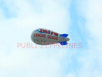 Zepelim dirigvel 5m PVC Jaire Canoas