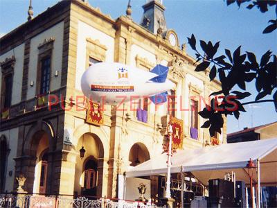 Zepelim dirigvel 5m PVC Inmobiliaria Reinas