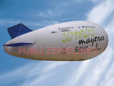 Zepelim dirigvel 5m PVC Castilla La Mancha