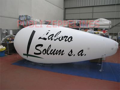 Zepelim dirigvel 5m PVC Laboro