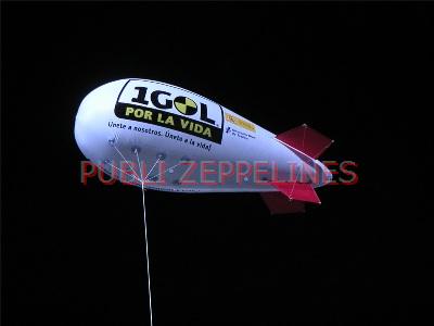 Zepelim dirigvel 5m PVC DGT Nou Camp