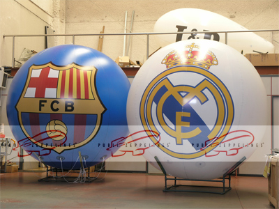 Globos de helio Real Madrid - F.C. Barcelona